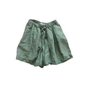 JW ANDERSON Sage Green X Uniqlo High Waist Shorts Size Small